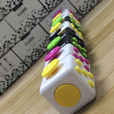 Stress Relief For Adults Press Magic Anti Stress Cube Toys Puzzles Magic Cubes Anti Stress Reliever Cube Relaxation