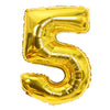 Gold Sliver 32 inch  0-9  Large Helium Digital Air Ballons Foil Children Festival Birthday Party for Kids Cartoon Hat Toys